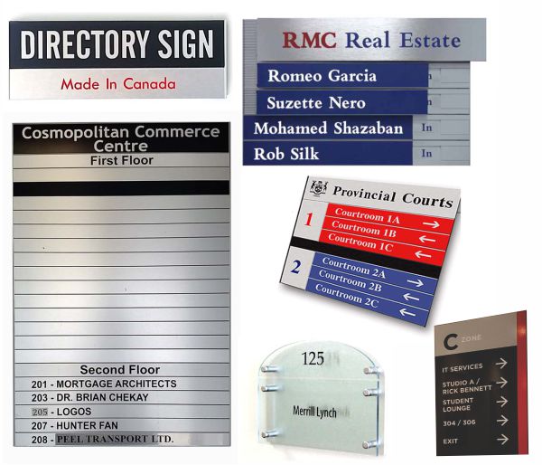 Directory Signs
